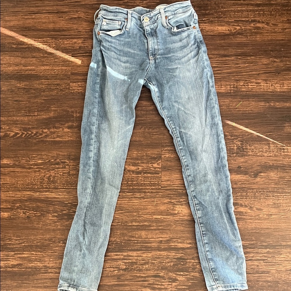 AGolde Farrah High Rise Denim Jeans Size 26 - Picture 3 of 7